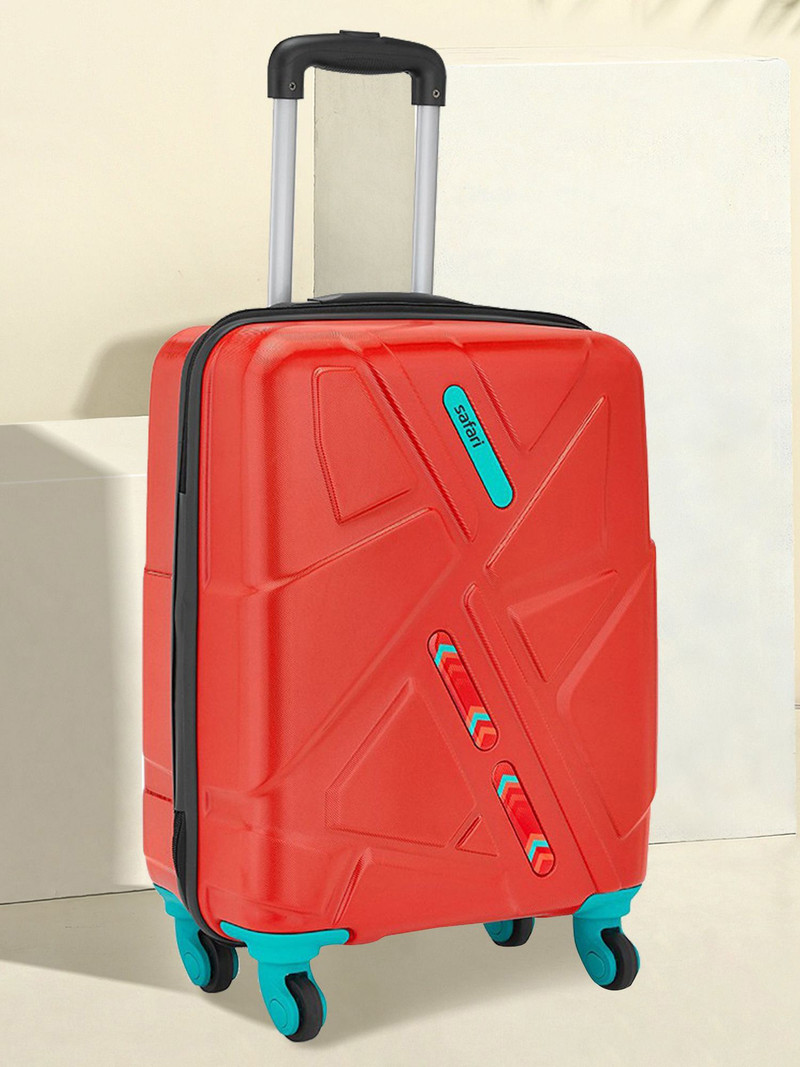 Safari SAFARI Small Cabin Suitcase (55 cm) 4 Wheels - AGILE 55 - Red