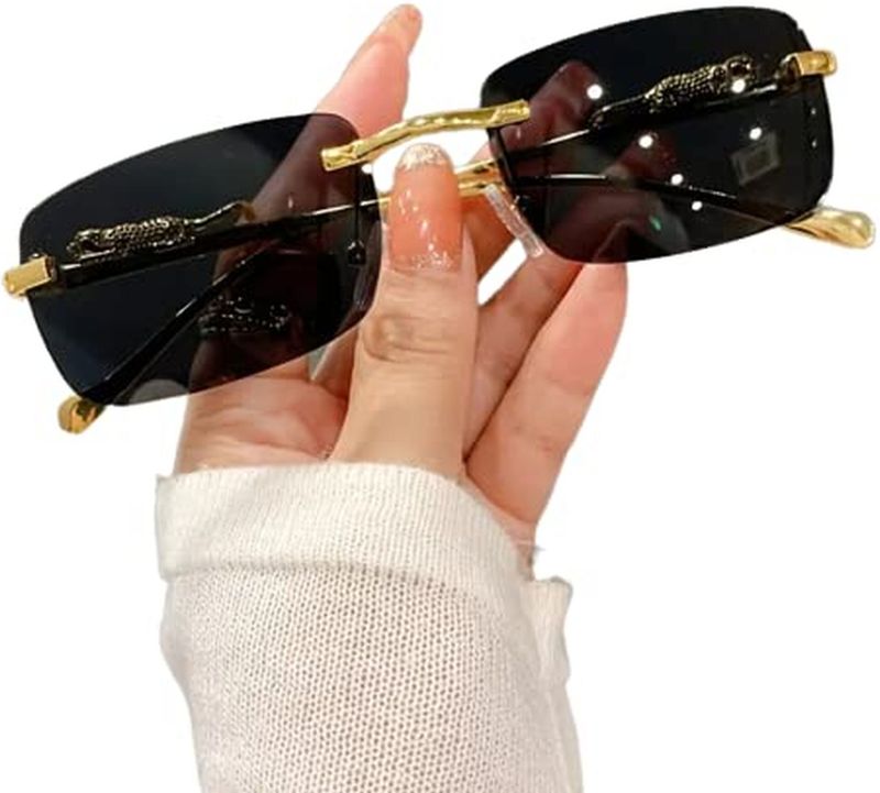 YESFRIEND UV Protection Retro Square Sunglasses - Image 5