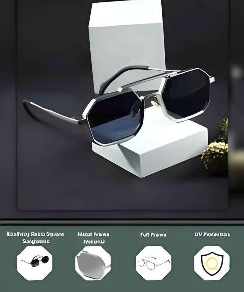 Accentz UV Protection Round Sunglasses - Image 2