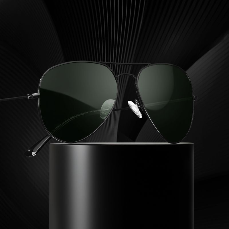 VINCENT CHASE Polarized Aviator Sunglasses - Image 4