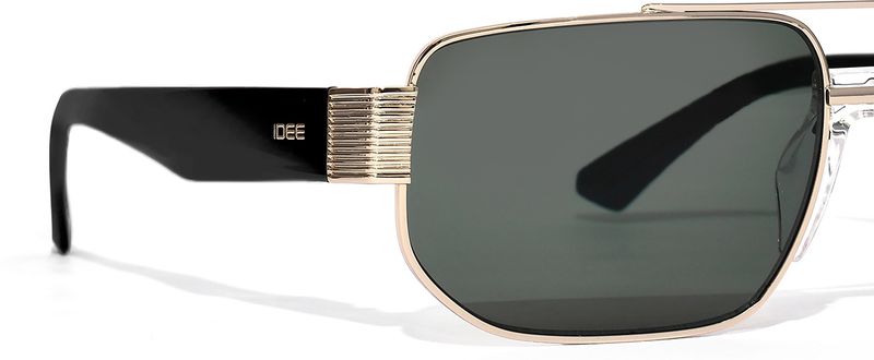 IDEE UV Protection Aviator Sunglasses (57) Green - Image 6