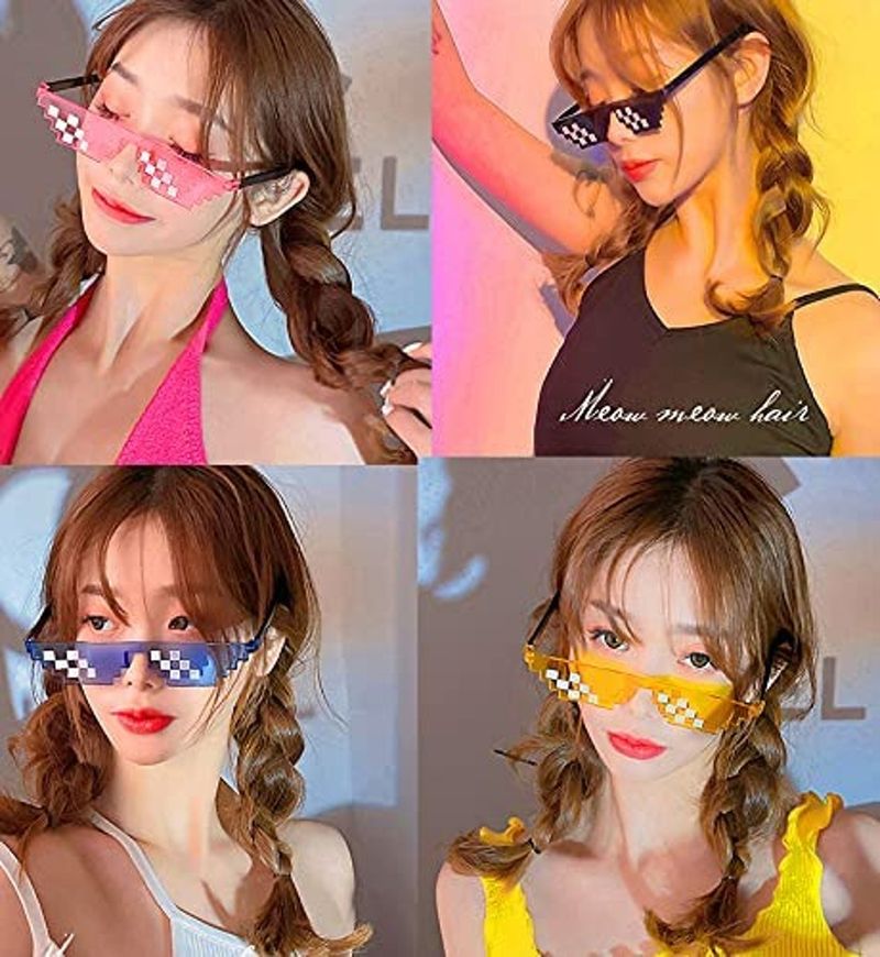 ZQBIEE UV Protection Retro Square Sunglasses (Free Size) - Image 6