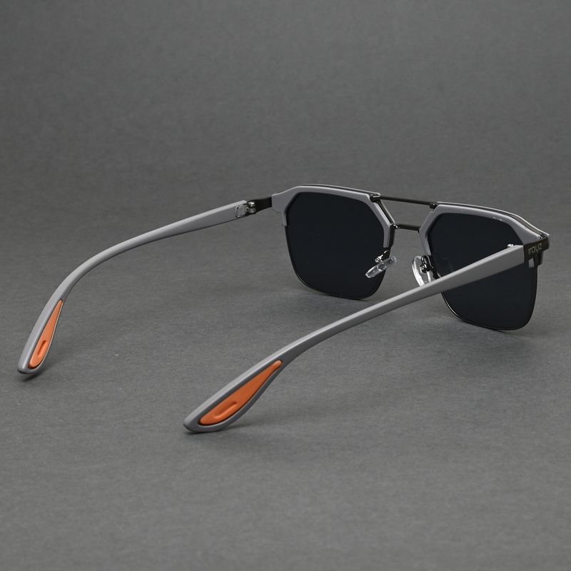 Irayz UV Protection Retro Square Sunglasses - Image 6