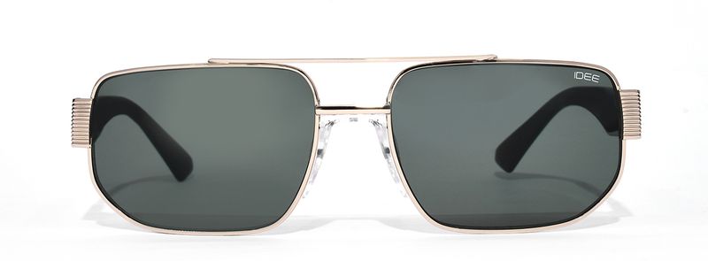 IDEE UV Protection Aviator Sunglasses (57) Green - Image 4
