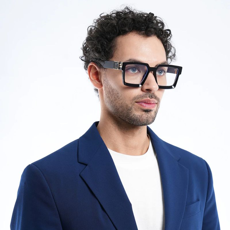 VALWICK Retro Square Sunglasses (Free Size) - Image 3