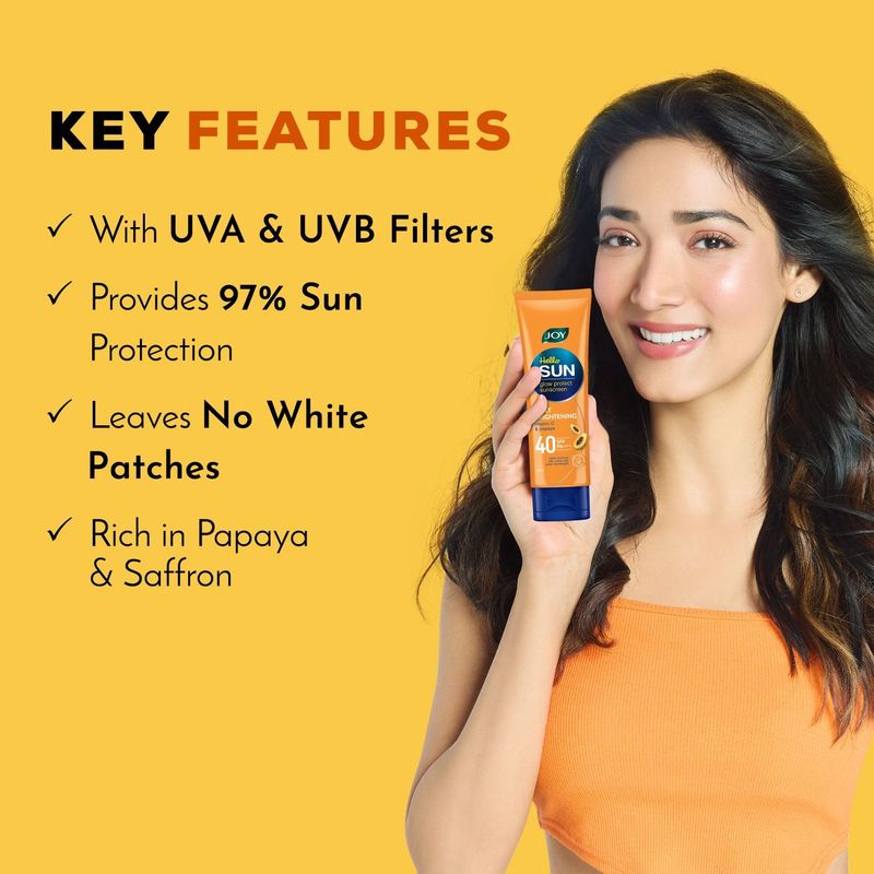 Joy Sunscreen SPF 40 PA+++ 100ml - Image 3