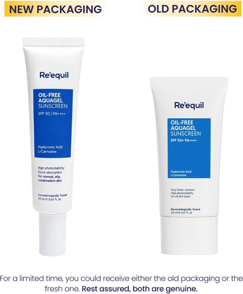 Re'equil Sunscreen SPF 50+ PA++++ 20ml - Image 3