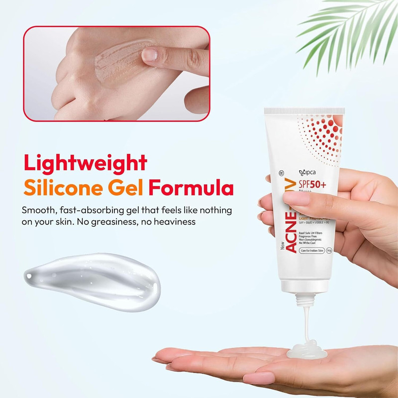 Price History of IPCA Sunscreen - SPF 50 PA++++ Acne-UV SPF 50+ PA ...