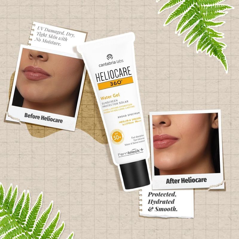 Heliocare Sunscreen SPF 50 PA++++ 360º Water Gel 50ml - Image 6