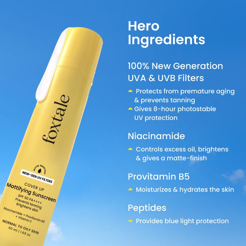 Foxtale Sunscreen SPF 70 PA++++ 50ml - Image 5