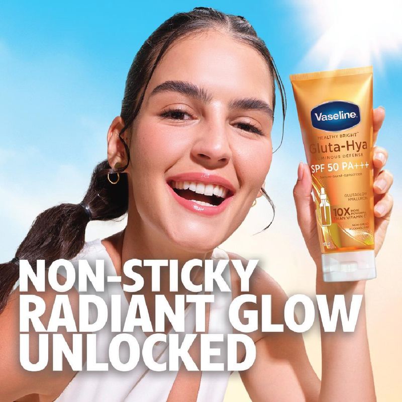 Vaseline Gluta Hya Sunscreen SPF 50 PA+++ 175ml - Image 5