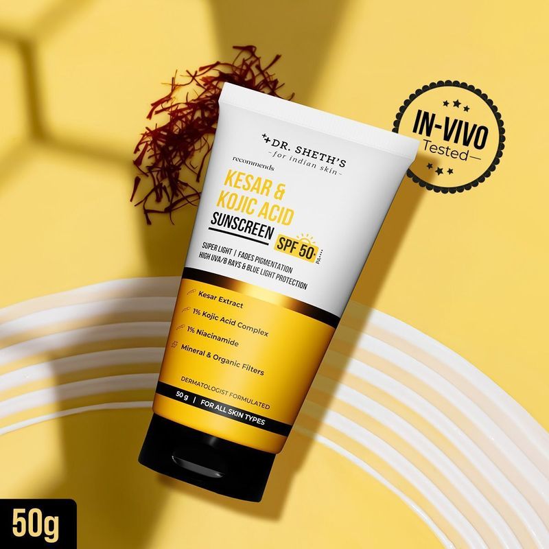 Dr. Sheth's Sunscreen SPF 50 PA++++ 50g - Image 4
