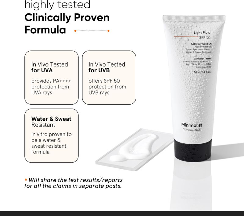 Minimalist Sunscreen SPF 50 PA++++ 50ml - Image 5