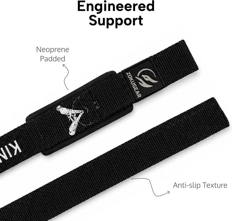 Curse King Weight Lifting Straps by zokugear - Image 3