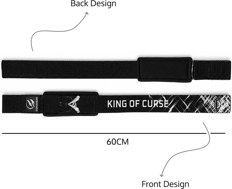 Curse King Weight Lifting Straps by zokugear - Image 4