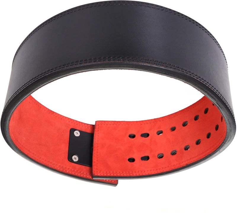 Squarefit Pro Series Lever Belt - Red - Image 5