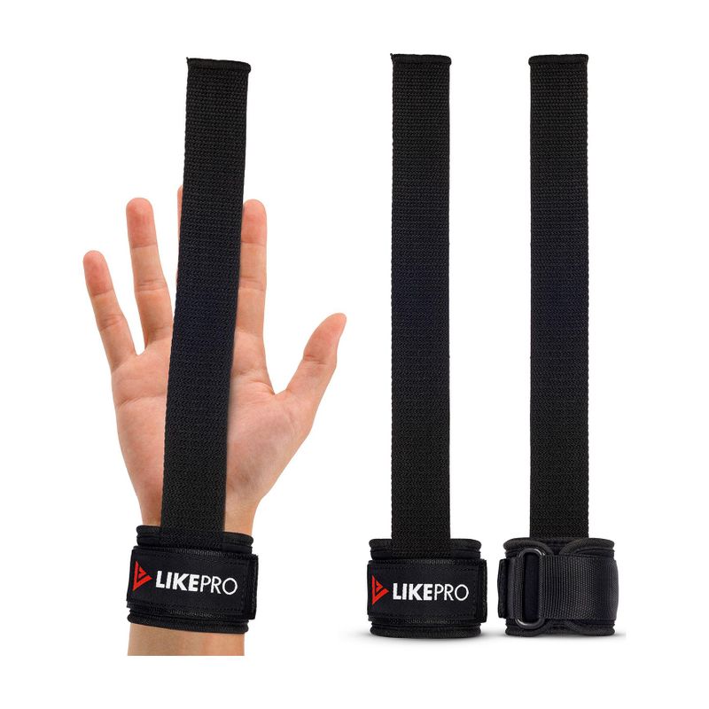 Adjustable Weight Lifting Wrist Straps - Image 2