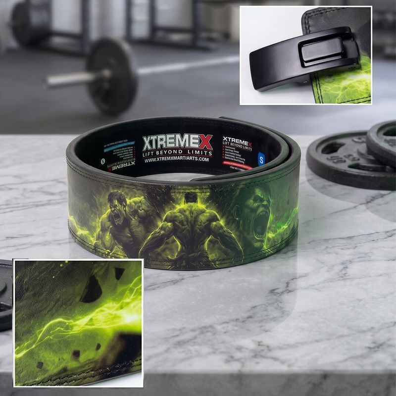 XtremeX 13mm Gamma Rage Powerlifting Belt - Image 3