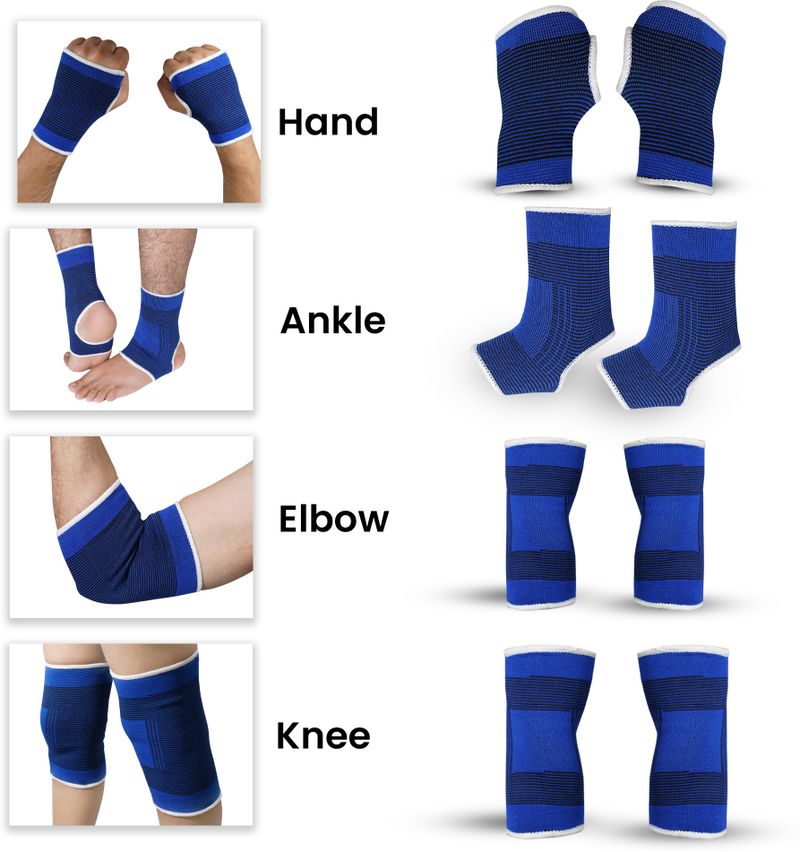 Manogyam Ankle,Elbow,Palm,Knee Support - Image 4