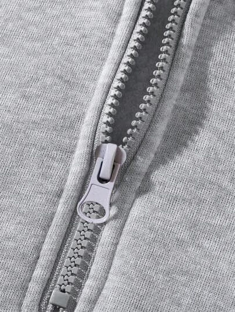 The Modern Soul Full Sleeve Solid Hooded Sweatshirt - Image 5