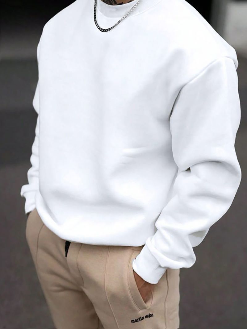 Magneto Men Full Sleeve Solid Sweatshirt - Image 2