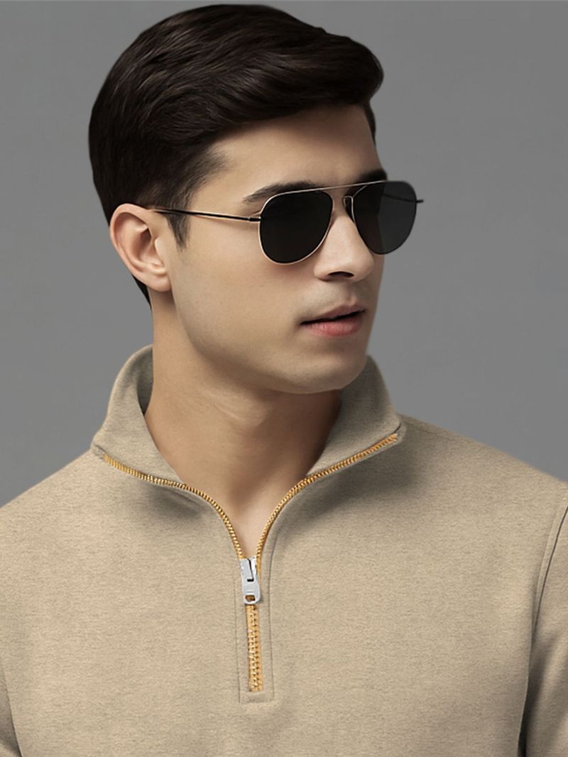 TRIPR Men Full Sleeve Solid Sweatshirt - Image 5