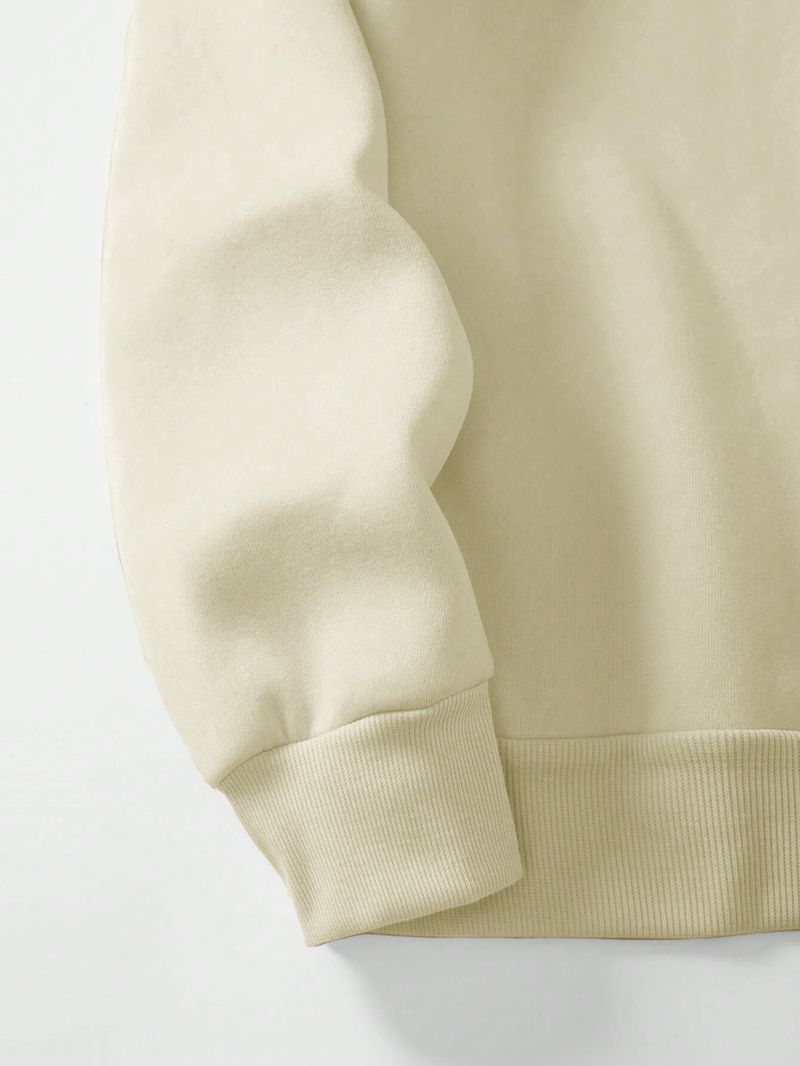 Fashion And Youth Men Full Sleeve Solid Sweatshirt - Image 5