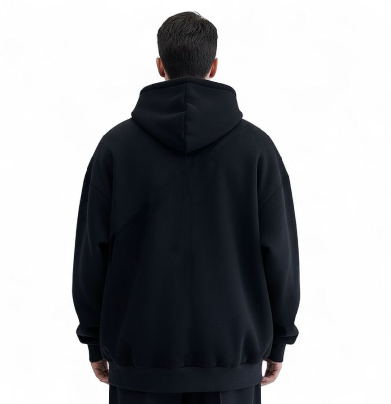 youngcash Men Full Sleeve Hooded Sweatshirt - Image 4