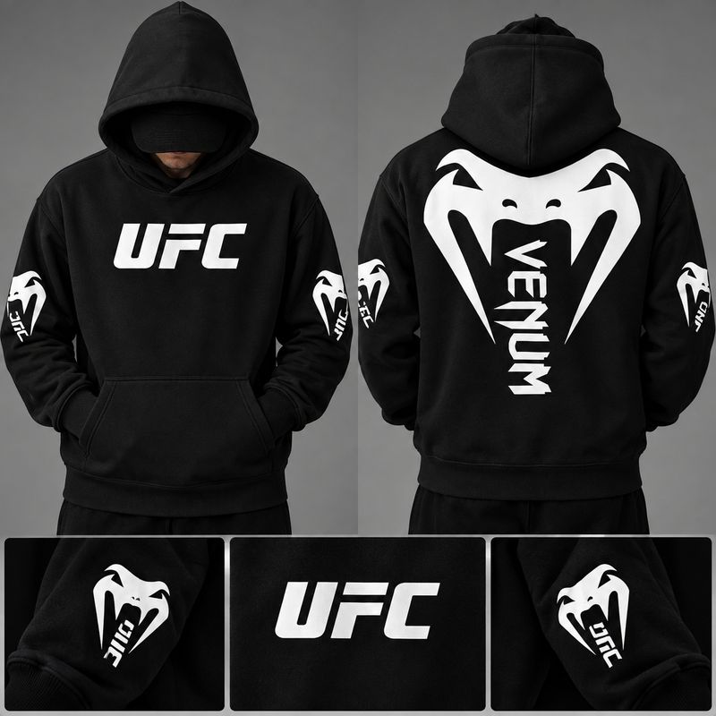 Tarana creation Men Full Sleeve Printed Reversible Hooded Sweatsh...more - Image 4
