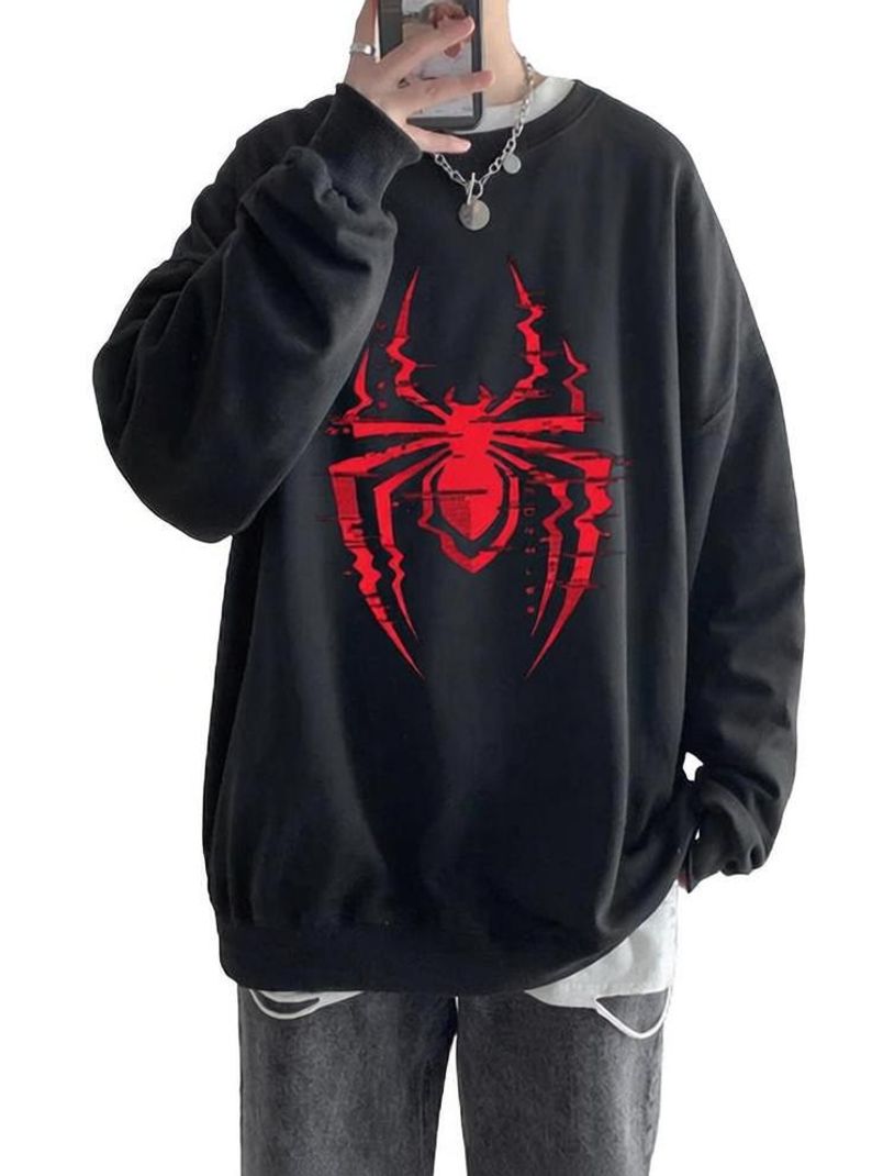 Comic Street Men Full Sleeve Graphic Sweatshirt - Image 2