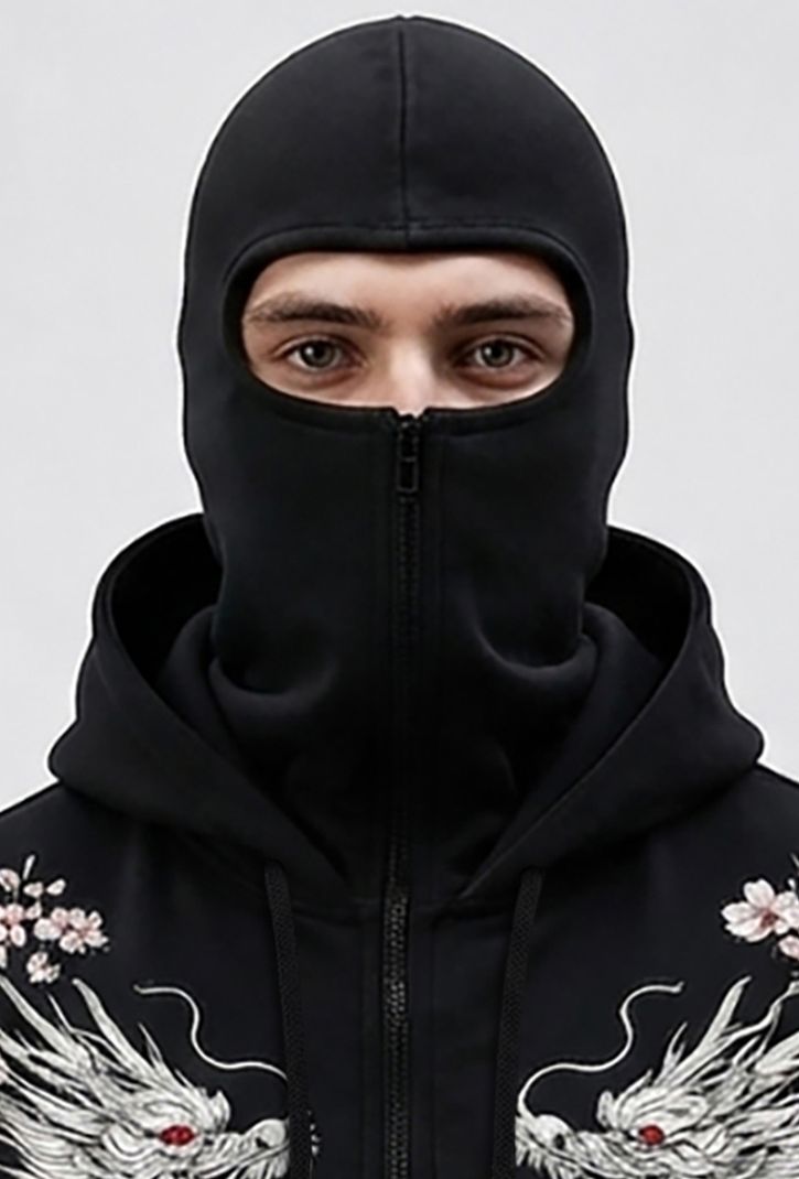 TRIPR Men Full Sleeve Printed Hooded Sweatshirt - Image 8