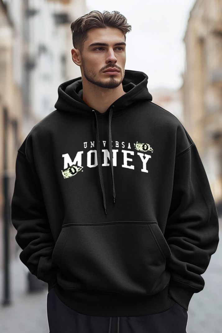 TOJER Men & Women Full Sleeve Printed Hooded Sweatshirt - Image 6