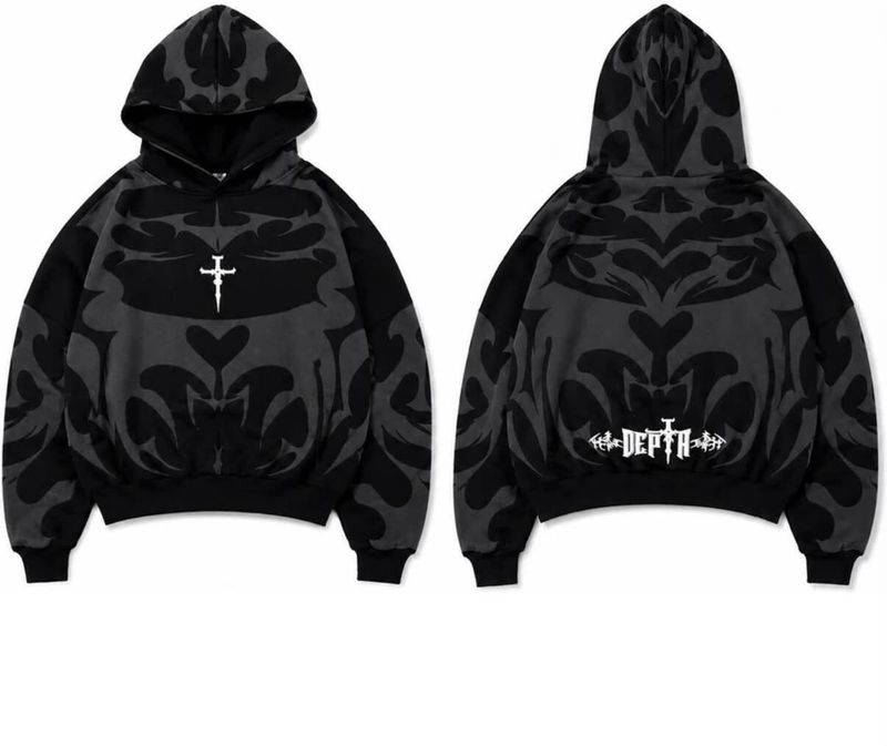 HoodieHavens Men & Women Full Sleeve Printed Hooded Sweatshirt - Image 4
