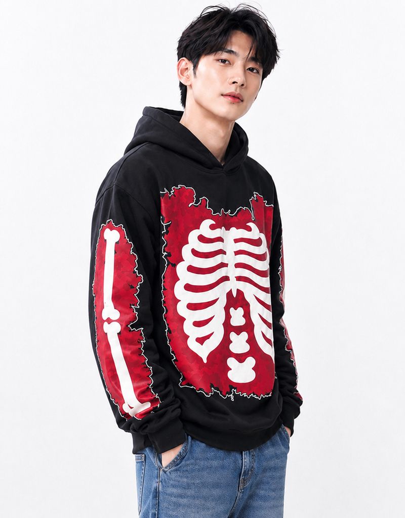 JUGULAR Men Full Sleeve Graphic Hoodie - Image 4