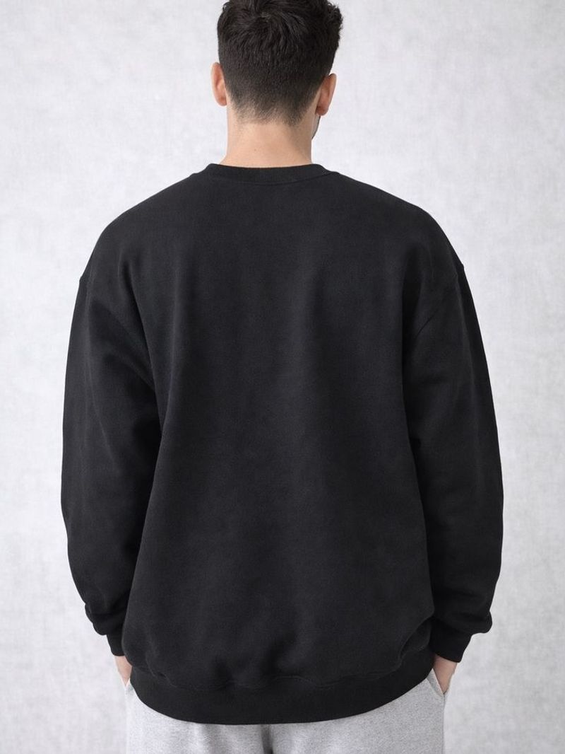 AI CLUB Men Full Sleeve Printed Sweatshirt - Image 4
