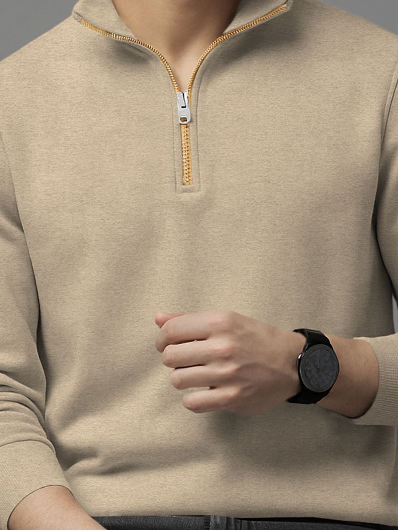 TRIPR Men Full Sleeve Solid Sweatshirt - Image 6