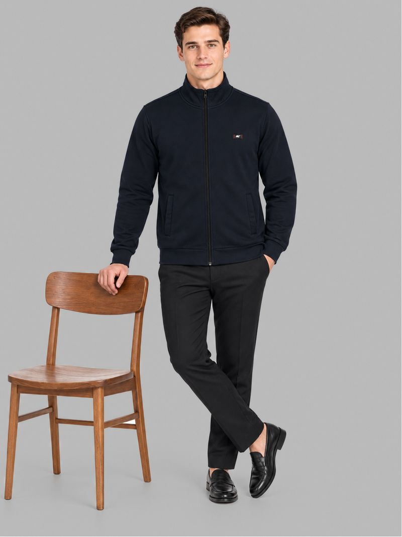 MONTE CARLO Men Full Sleeve Solid Sweatshirt - Image 6