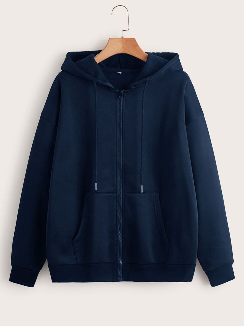 Ruggstar Men & Women Full Sleeve Solid Sweatshirt - Image 2