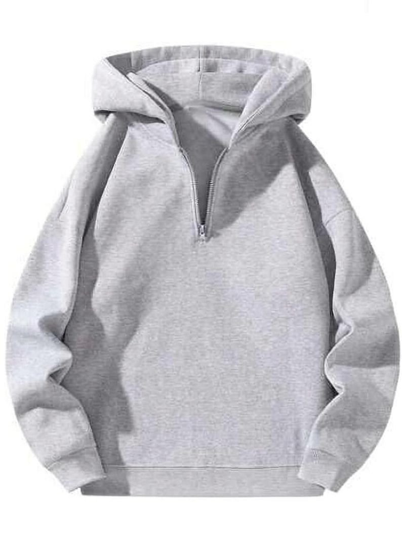 The Modern Soul Full Sleeve Solid Hooded Sweatshirt - Image 2