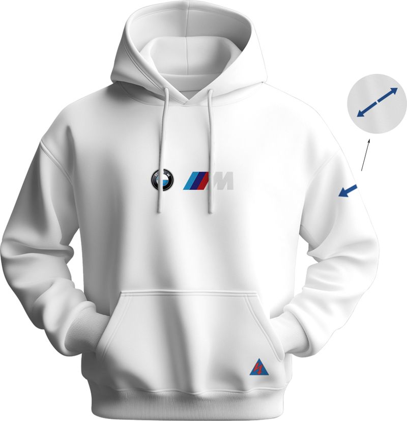 R.A. Garments Full Sleeve Graphic Print Reversible Hooded Sweatshirt - Image 5
