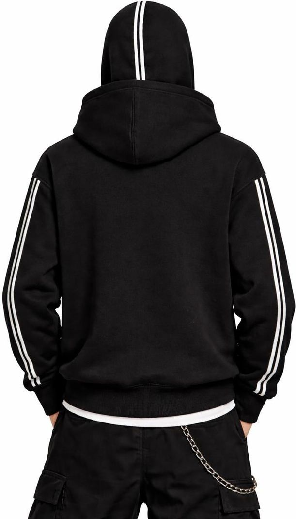 Meerza Men & Women Full Sleeve Printed Hooded Sweatshirt - Image 6