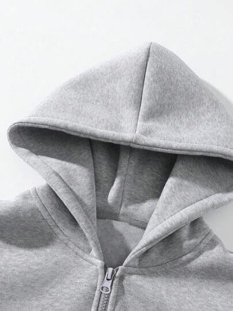 The Modern Soul Full Sleeve Solid Hooded Sweatshirt - Image 6