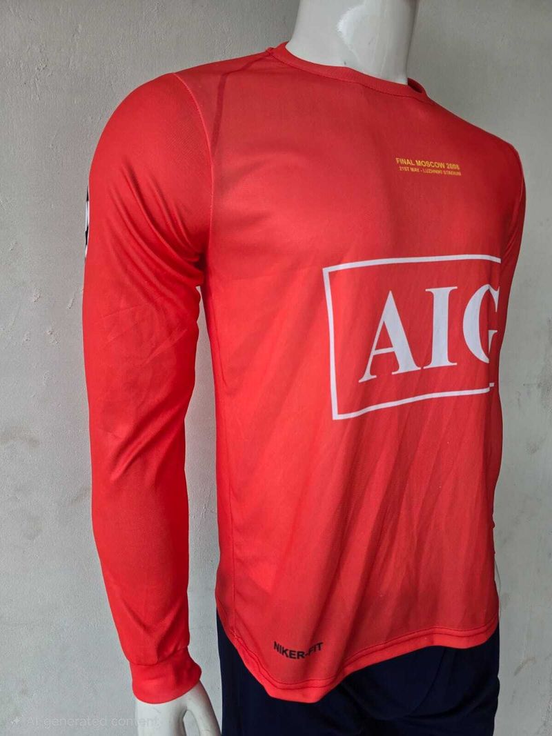 Jerseystore Men Red Polyester T-Shirt - Image 4