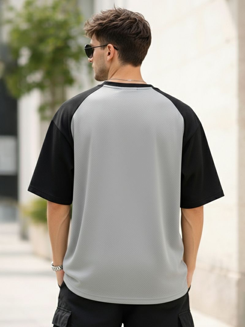 Leotude Men Multicolor Cotton Blend T-Shirt - Image 5
