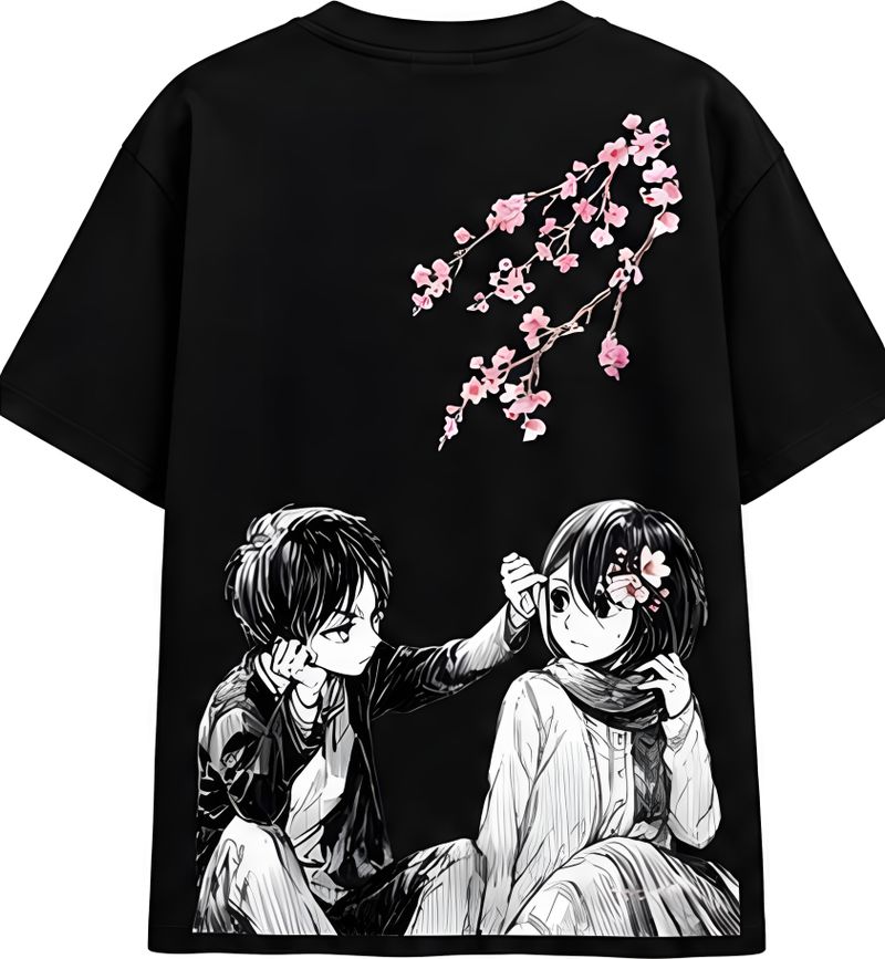 Midnite Men Graphic Print Black T-Shirt - Image 3