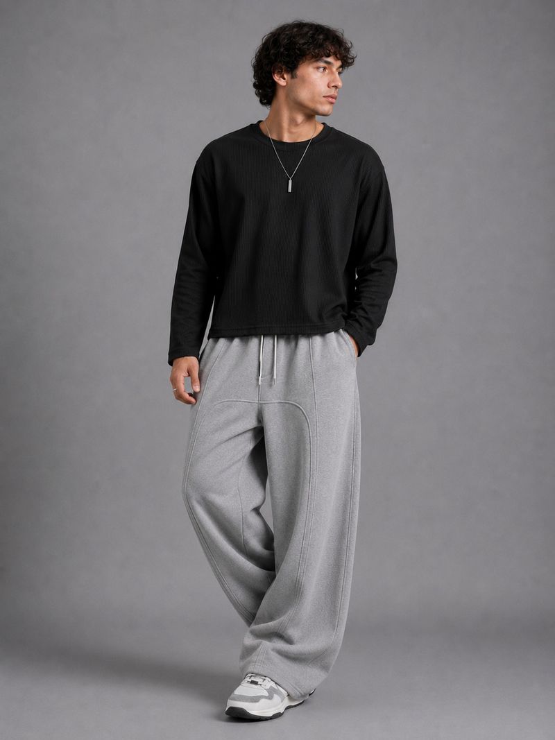 DAHZ Men Black Polycotton T-Shirt - Image 6