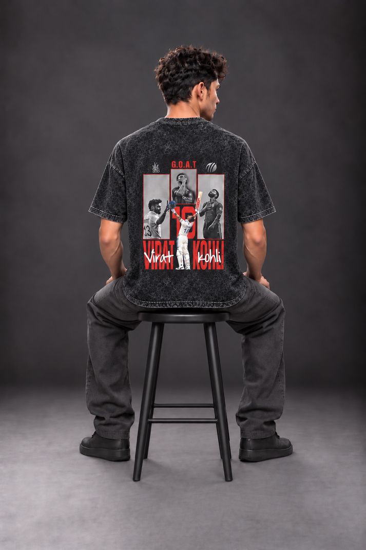Woops studio! Men Black Cotton T-Shirt - Image 4