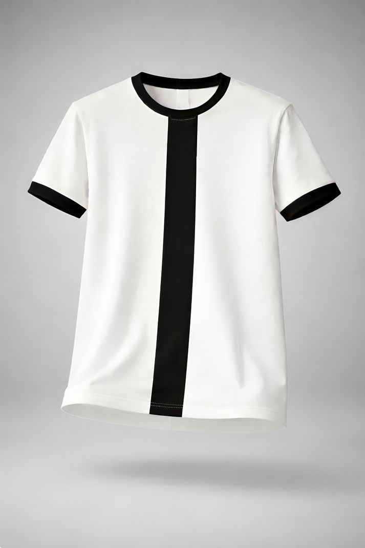 Comic Times Men White, Black T-Shirt - Image 2