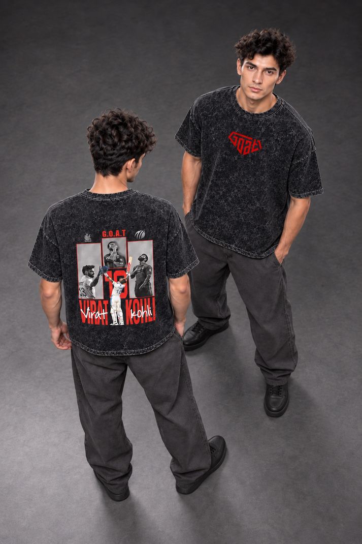 Woops studio! Men Black Cotton T-Shirt - Image 6