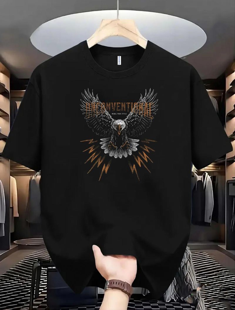 Magneto Men Black Cotton T-Shirt - Image 2